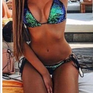 Very cute sequence bikini